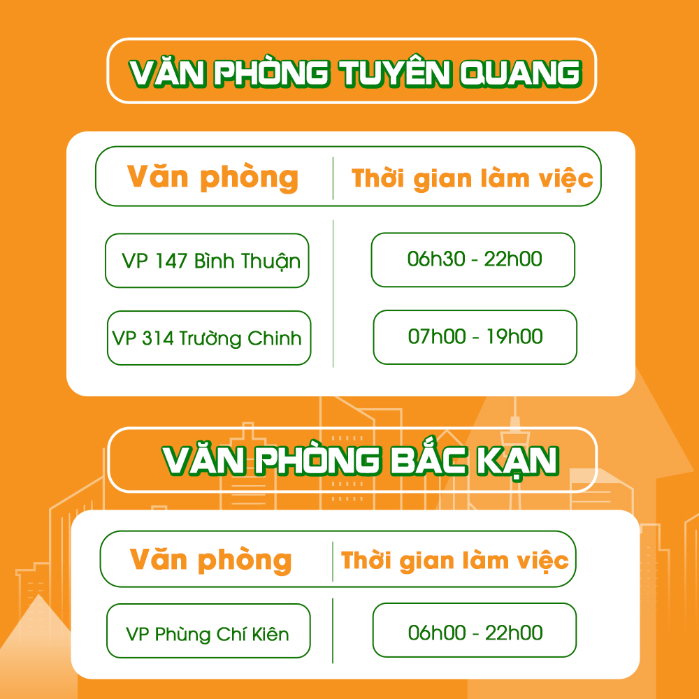 THỜI GIAN LÀM VIỆC TẠI CÁC VĂN PHÒNG CHUYỂN PHÁT HÀ LAN